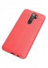 Mey İthalat®   Redmi Note 8 Pro Kılıf Auto Focus Kapak - Kırmızı