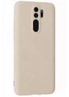 Mey İthalat®   Redmi Note 8 Pro Kılıf First Silikon - Krem