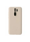 Mey İthalat®   Redmi Note 8 Pro Kılıf First Silikon - Krem