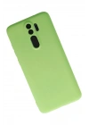 Mey İthalat®   Redmi Note 8 Pro Kılıf First Silikon - Yeşil