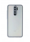 Mey İthalat®   Redmi Note 8 Pro Kılıf Montreal Silikon Kapak - Gri