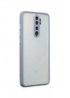 Mey İthalat®   Redmi Note 8 Pro Kılıf Montreal Silikon Kapak - Gri