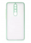 Mey İthalat®   Redmi Note 8 Pro Kılıf Montreal Silikon Kapak - Turkuaz