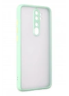 Mey İthalat®   Redmi Note 8 Pro Kılıf Montreal Silikon Kapak - Turkuaz