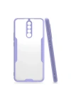 Mey İthalat®   Redmi Note 8 Pro Kılıf Platin Silikon - Lila