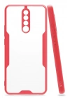 Mey İthalat®   Redmi Note 8 Pro Kılıf Platin Silikon - Pembe