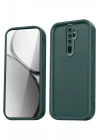 Mey İthalat®   Redmi Note 8 Pro Kılıf Viera Silikon - Koyu Yeşil