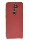 Mey İthalat®   Redmi Note 8 Pro Kılıf Volet Silikon - Kırmızı