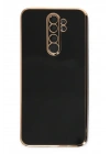 Mey İthalat®   Redmi Note 8 Pro Kılıf Volet Silikon - Siyah