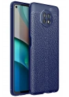 Mey İthalat®   Redmi Note 9 5G Kılıf Auto Focus Kapak - Lacivert