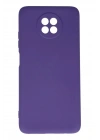 Mey İthalat®   Redmi Note 9 5G Kılıf Nano içi Kadife Silikon - Mor