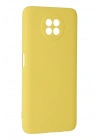 Mey İthalat®   Redmi Note 9 5G Kılıf Nano içi Kadife Silikon - Sarı