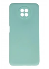 Mey İthalat®   Redmi Note 9 5G Kılıf Nano içi Kadife Silikon - Turkuaz