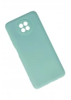 Mey İthalat®   Redmi Note 9 5G Kılıf Nano içi Kadife Silikon - Turkuaz