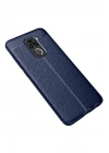 Mey İthalat®   Redmi Note 9 Kılıf Auto Focus Kapak - Lacivert