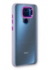 Mey İthalat®   Redmi Note 9 Kılıf Dora Kapak - Lila