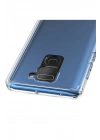 Mey İthalat®   Redmi Note 9 Kılıf Lüx Şeffaf Silikon - Şeffaf