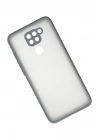 Mey İthalat®   Redmi Note 9 Kılıf Montreal Silikon Kapak - Gri