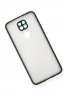 Mey İthalat®   Redmi Note 9 Kılıf Montreal Silikon Kapak - Yeşil