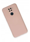 Mey İthalat®   Redmi Note 9 Kılıf Nano içi Kadife Silikon - Pudra