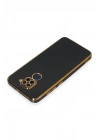 Mey İthalat®   Redmi Note 9 Kılıf Volet Silikon - Siyah