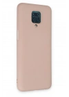 Mey İthalat®   Redmi Note 9 Pro Kılıf Nano içi Kadife Silikon - Pudra