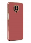 Mey İthalat®   Redmi Note 9 Pro Kılıf Volet Silikon - Kırmızı