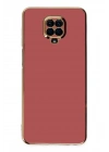 Mey İthalat®   Redmi Note 9 Pro Kılıf Volet Silikon - Kırmızı