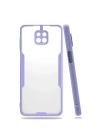 Mey İthalat®   Redmi Note 9S Kılıf Platin Silikon - Lila
