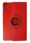 Mey İthalat®   Redmi Pad Kılıf 360 Tablet Deri Kılıf - Kırmızı