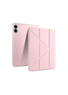 Mey İthalat®   Redmi Pad Pro 12.1 Kılıf Kalemlikli Mars Tablet Kılıfı - Rose Gold