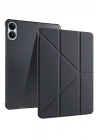 Mey İthalat®   Redmi Pad Pro 12.1 Kılıf Kalemlikli Mars Tablet Kılıfı - Siyah