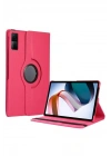 Mey İthalat®   Redmi Pad SE 4G Kılıf 360 Tablet Deri Kılıf - Pembe