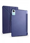 Mey İthalat®   Redmi Pad SE 4G Kılıf Kalemlikli Mars Tablet Kılıfı - Lacivert
