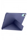 Mey İthalat®   Redmi Pad SE 4G Kılıf Kalemlikli Mars Tablet Kılıfı - Lacivert
