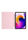 Mey İthalat®   Redmi Pad SE 4G Kılıf Kalemlikli Mars Tablet Kılıfı - Rose Gold