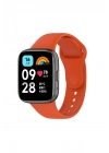 Mey İthalat®   Redmi Watch 3 Active Klasik Kordon - Turuncu