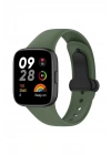 Mey İthalat®   Redmi Watch 3 Origin Silikon Kordon - Koyu Yeşil