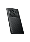 Mey İthalat®   Reno 11 FS Kılıf Auto Focus Karbon Kapak - Siyah