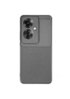 Mey İthalat®   Reno 11F Kılıf Auto Focus Karbon Kapak - Gri