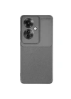 Mey İthalat®   Reno 11F Kılıf Auto Focus Karbon Kapak - Gri