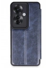 Mey İthalat®   Reno 11F Kılıf Flip Cover - Lacivert