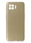Mey İthalat®   Reno 4 Lite Kılıf First Silikon - Gold