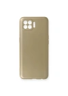 Mey İthalat®   Reno 4 Lite Kılıf First Silikon - Gold