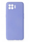 Mey İthalat®   Reno 4 Lite Kılıf First Silikon - Lila