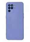 Mey İthalat®   Reno 5 Lite Kılıf Nano içi Kadife Silikon - Lila