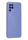 Mey İthalat®   Reno 5 Lite Kılıf Nano içi Kadife Silikon - Lila