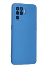 Mey İthalat®   Reno 5 Lite Kılıf Nano içi Kadife Silikon - Mavi