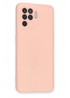 Mey İthalat®   Reno 5 Lite Kılıf Nano içi Kadife Silikon - Pudra