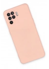 Mey İthalat®   Reno 5 Lite Kılıf Nano içi Kadife Silikon - Pudra